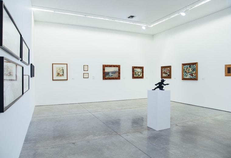 Obras de la colección El arte en Antioquia y la década de los setenta. Una interpretación