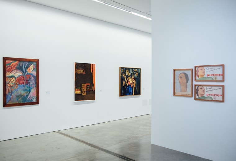 Obras de la colección El arte en Antioquia y la década de los setenta. Una interpretación