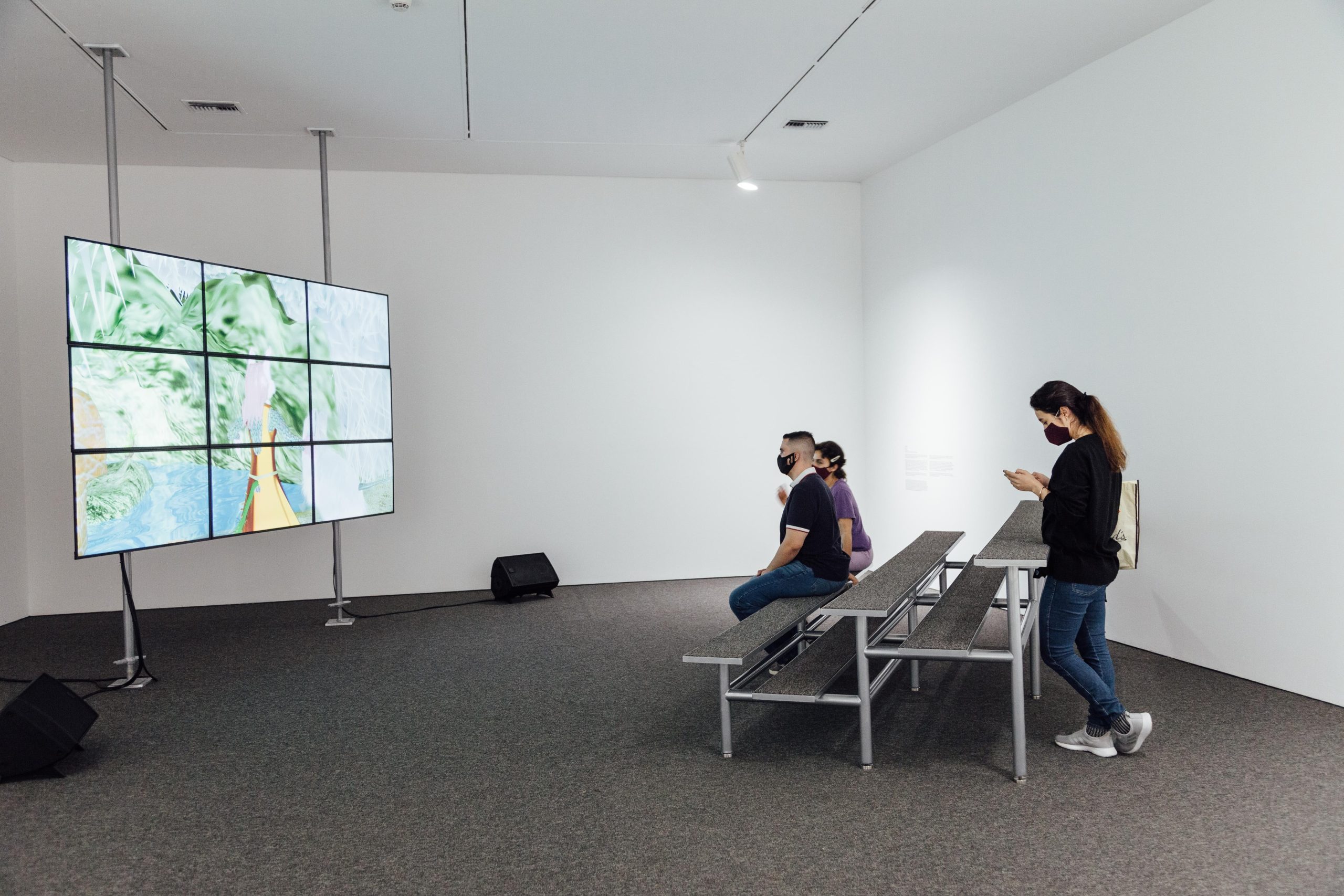 MAMM Exposiciones en noche extendida obra trescaras tres mundos