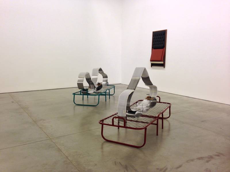 Exposición Coordenadas. Historias de la Instalación en Antioquia en sala del MAMM