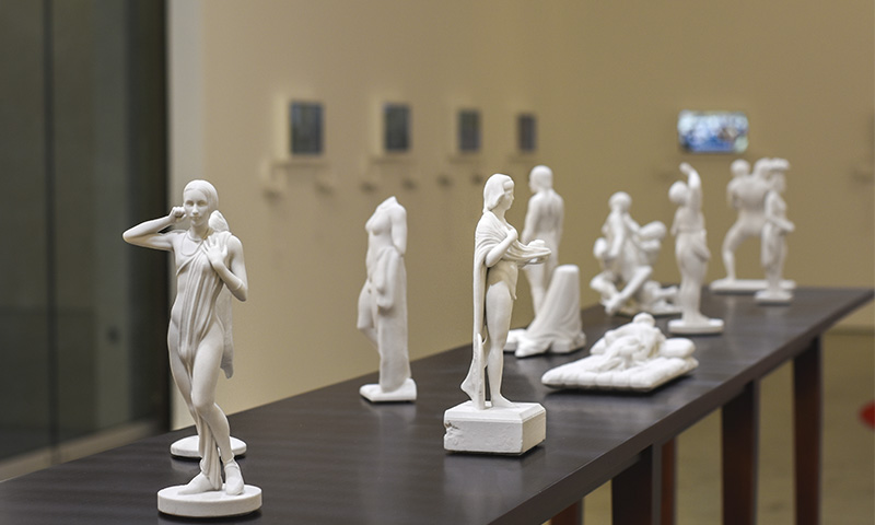 Esculturas de la exposición Formas de libertad