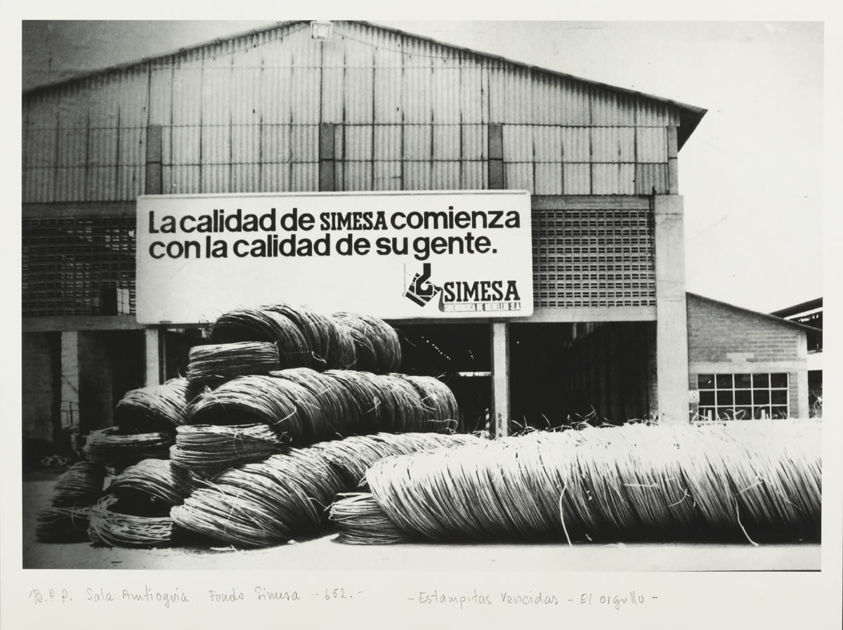 Fotografía antigua, obra de Gabriel Botero