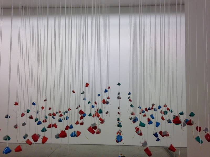 Obra de la exposición Coordenadas. Historias de la Instalación en Antioquia