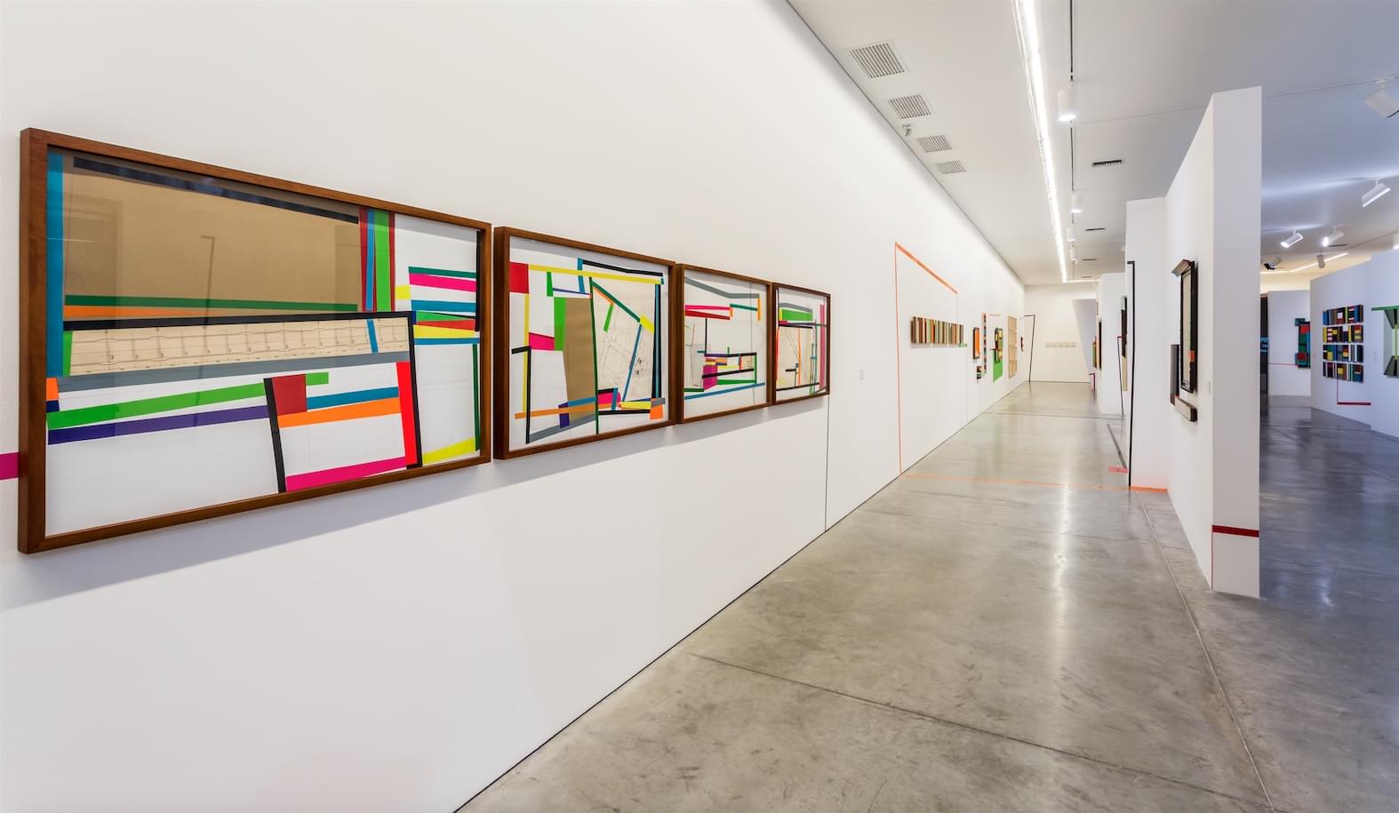 Obras de la exposición de Beatriz Olano