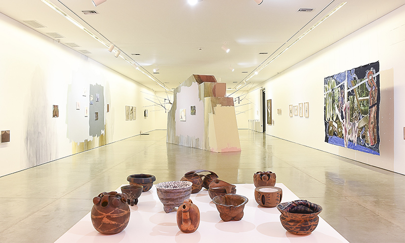 Diferentes obras de la exposición: Deseo