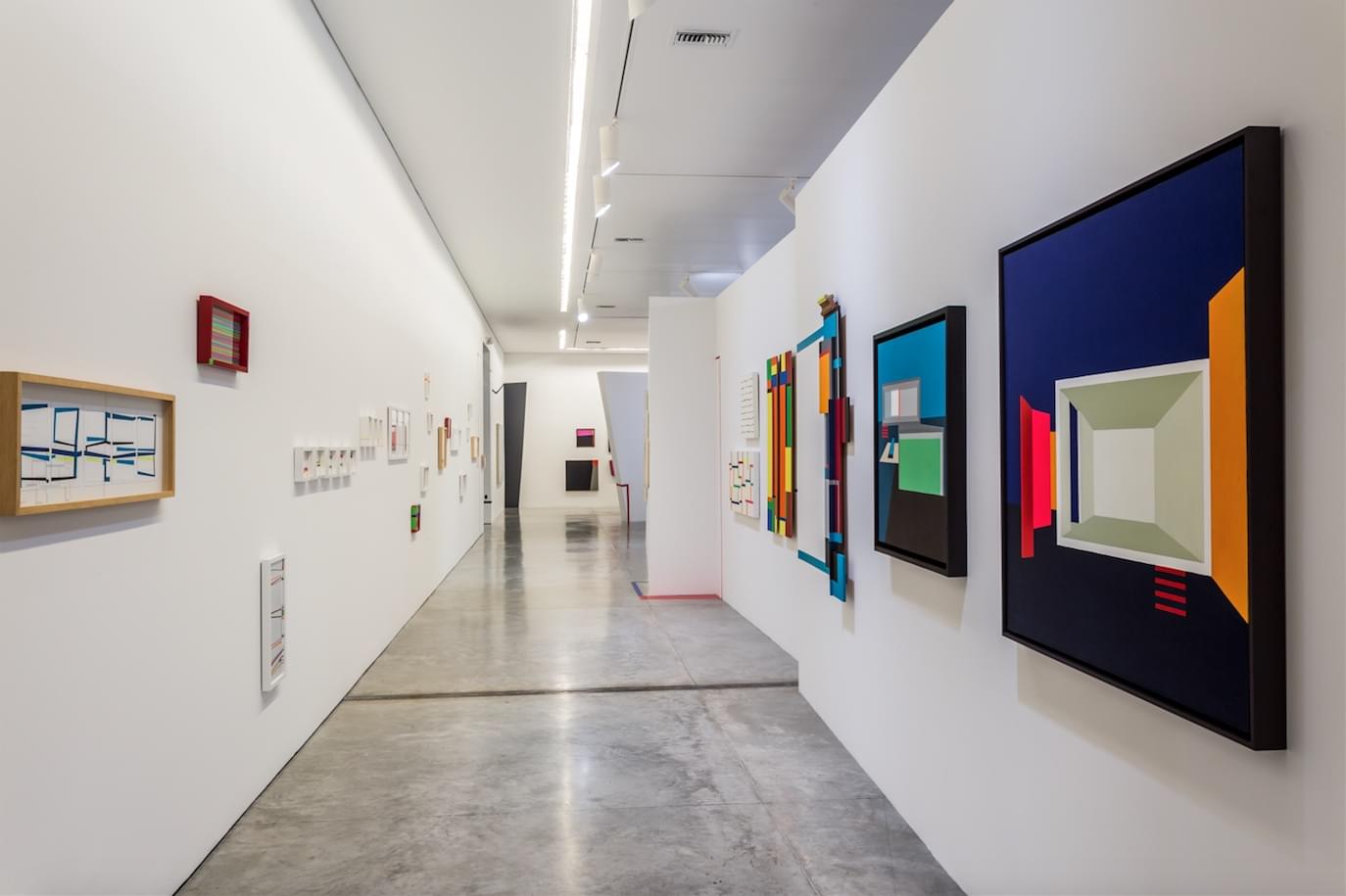 Obras de la exposición Floor plan