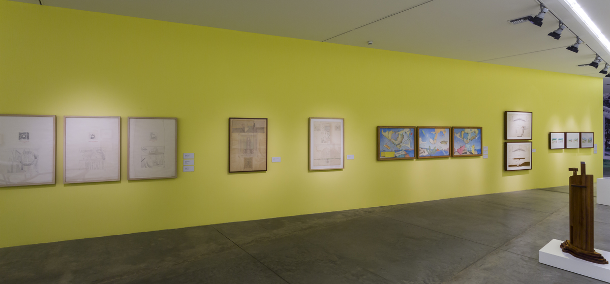 Obras de la exposición Entre ficción y elucubración