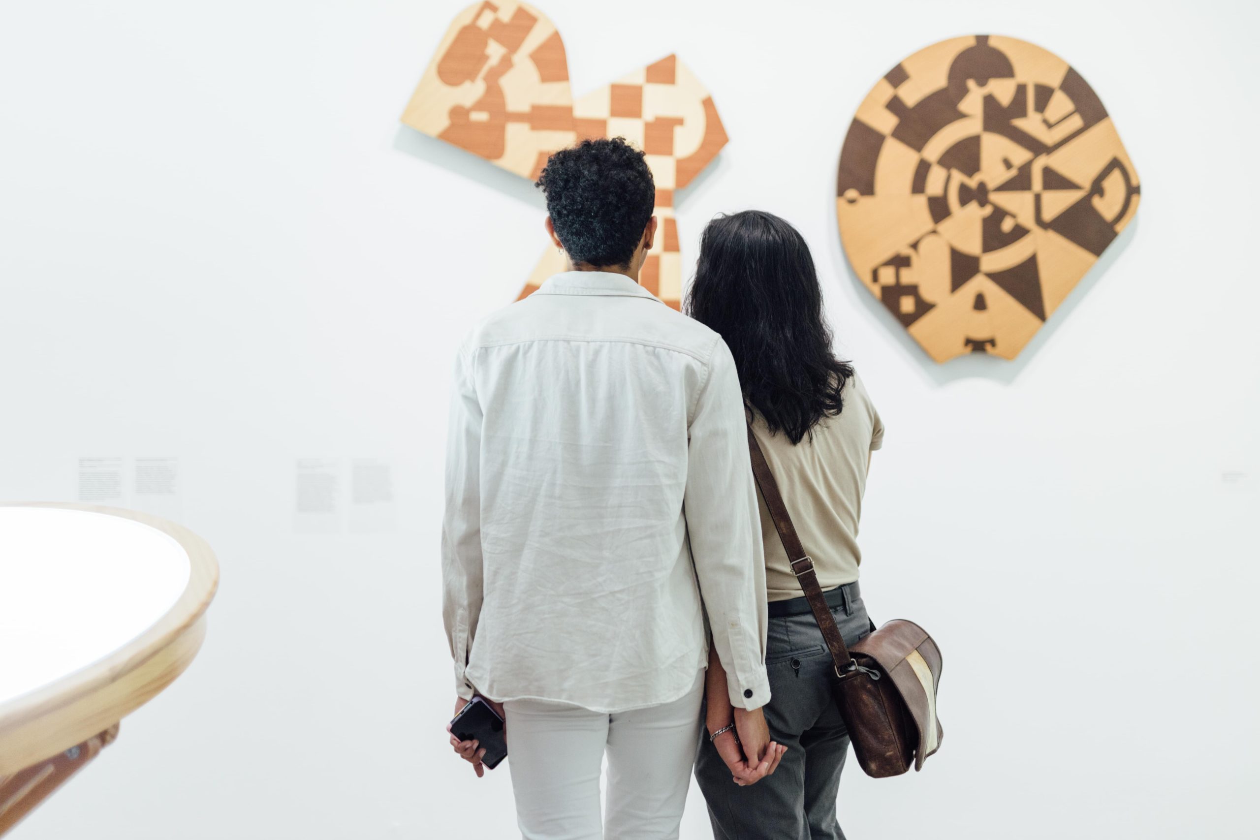 Pareja en exposición en el MAMM