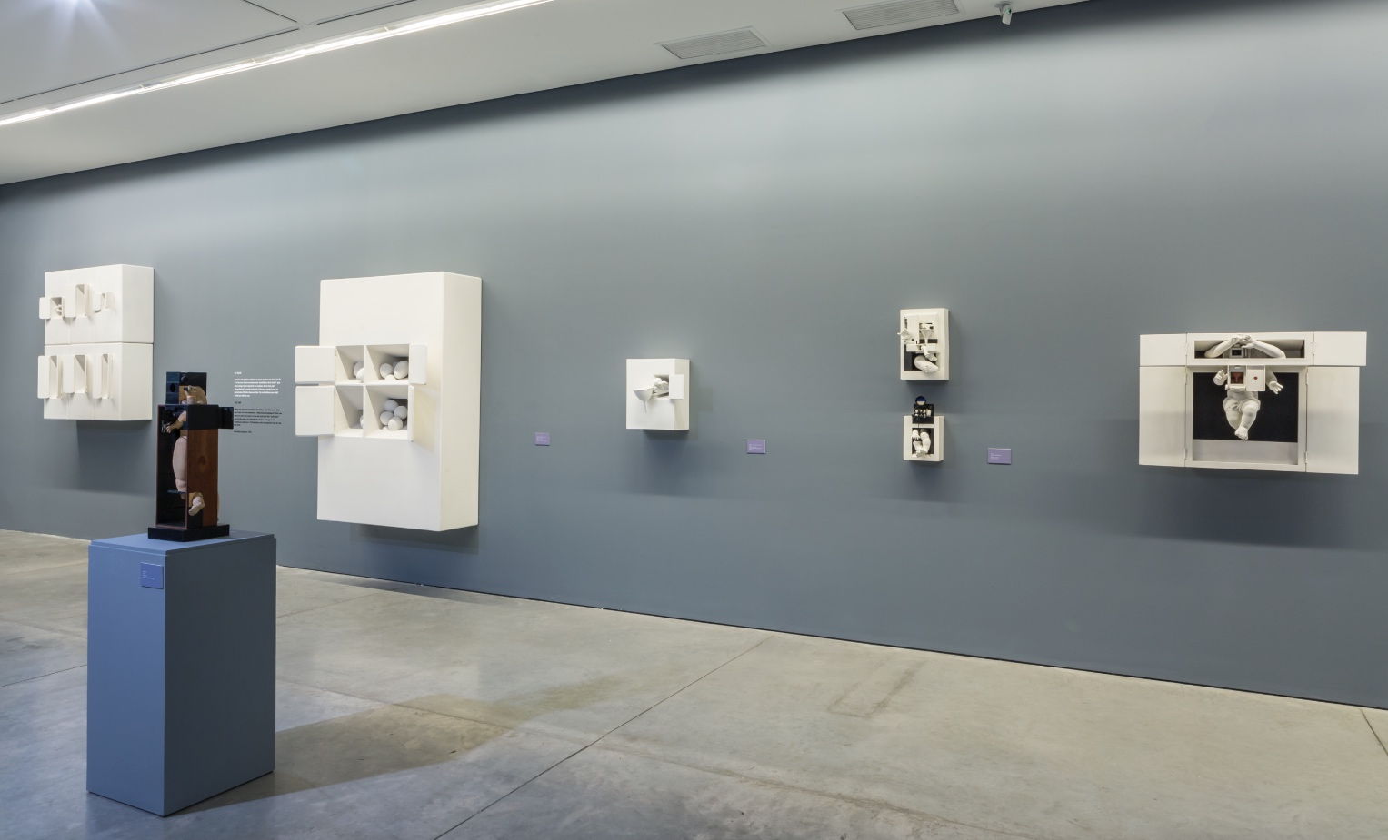 Sala de exposición de Bernardo Salcedo