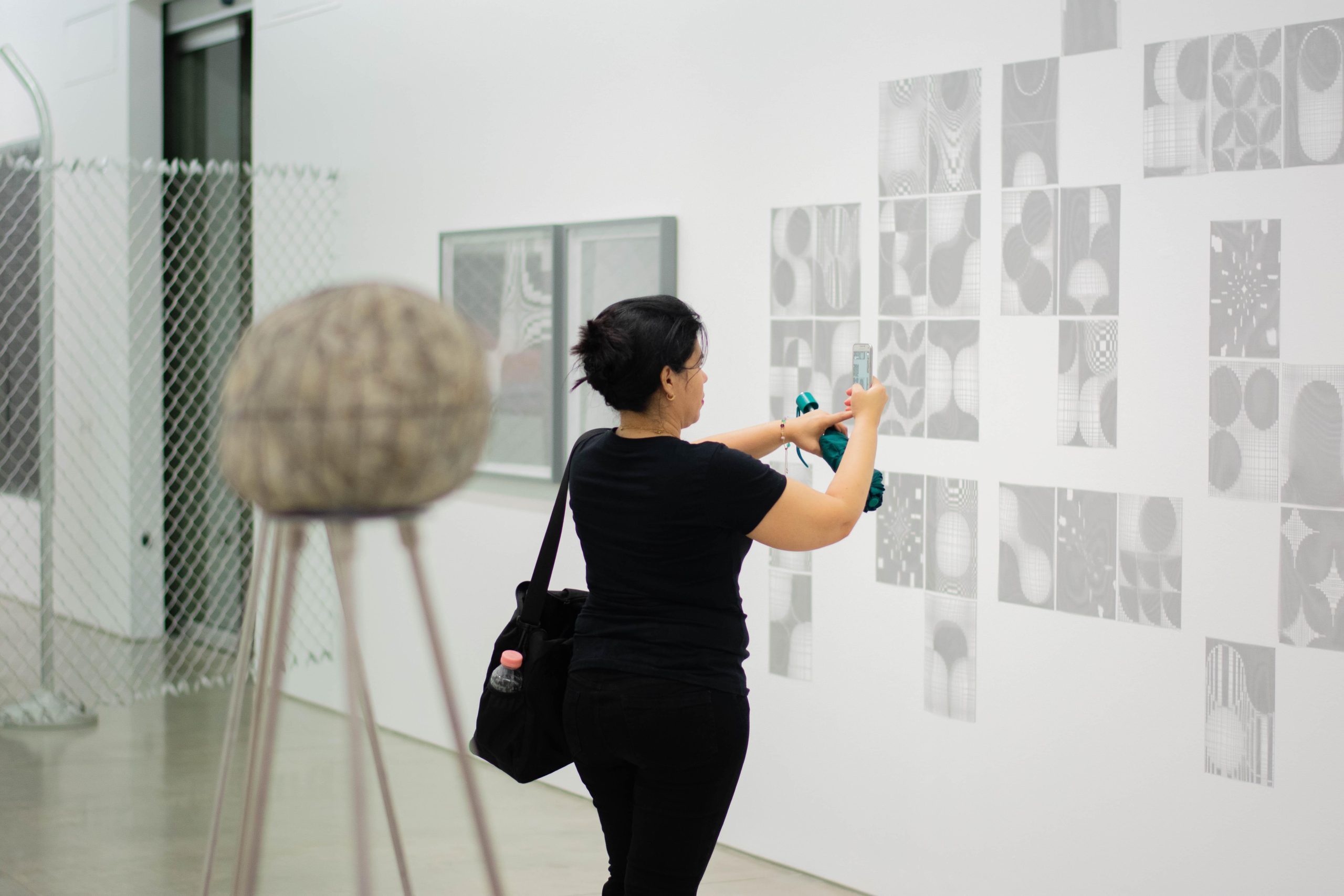 Mujer en exposición pasada del MAMM