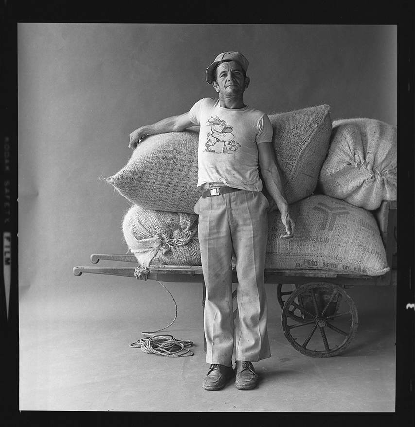 Obra del artista León Ruiz: Carretillero