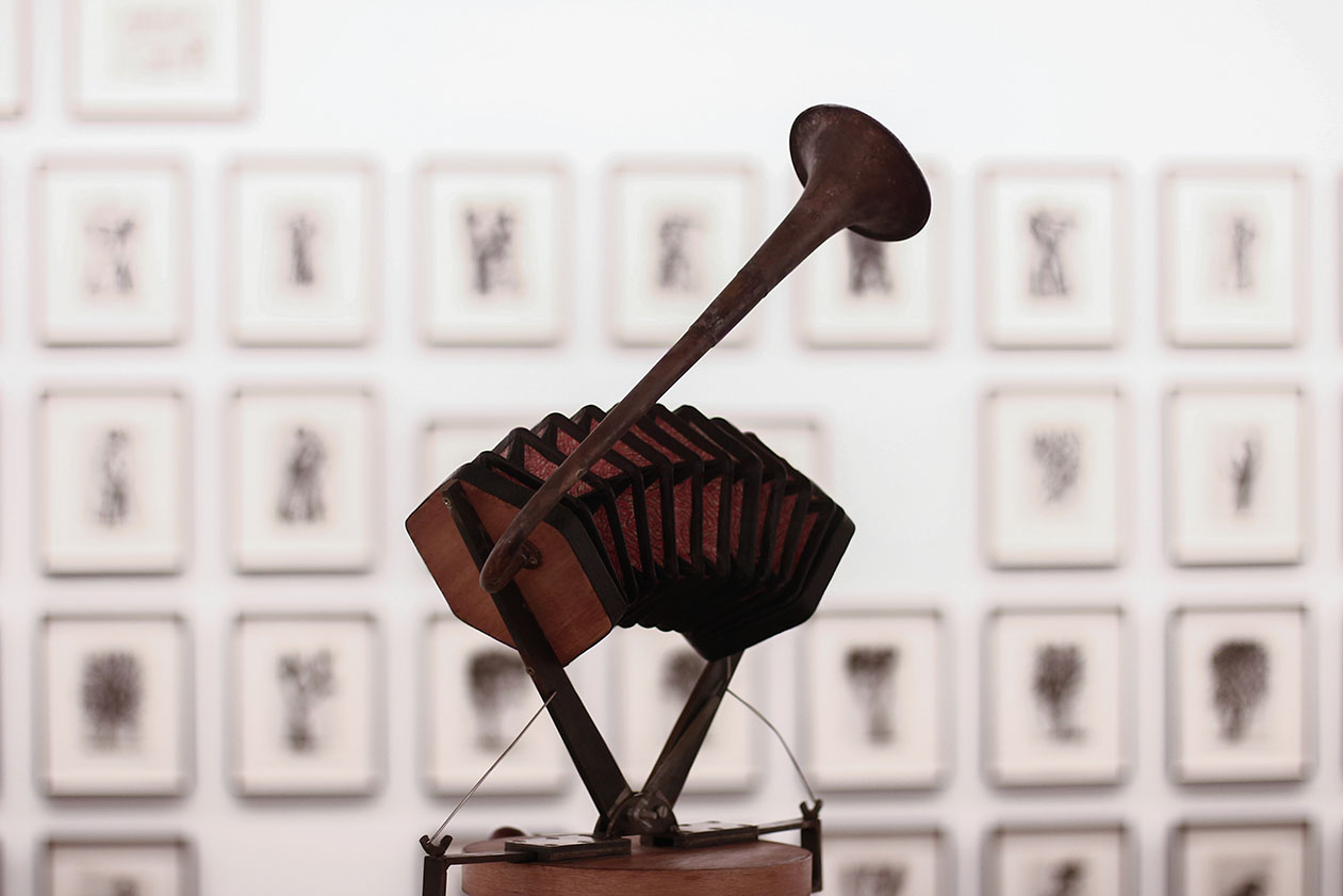 Exposiciones sala del mamm obra Fortuna William Kentridge