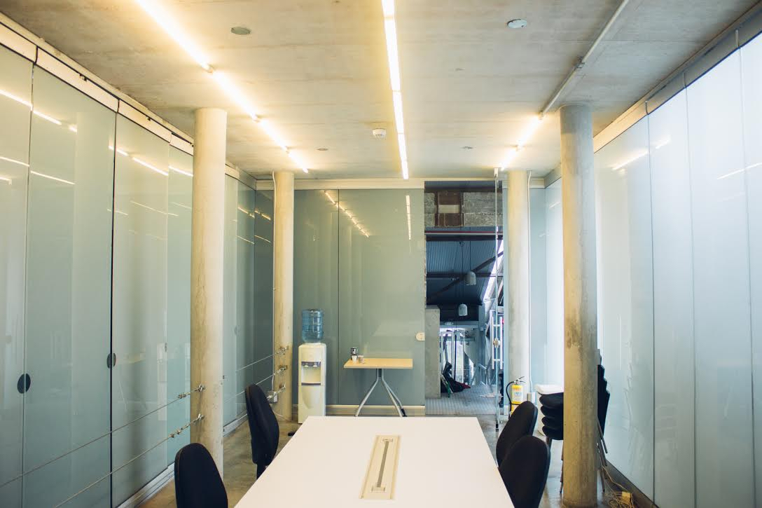 Foto frontal del mezanine del MAMM un espacio para alquilar