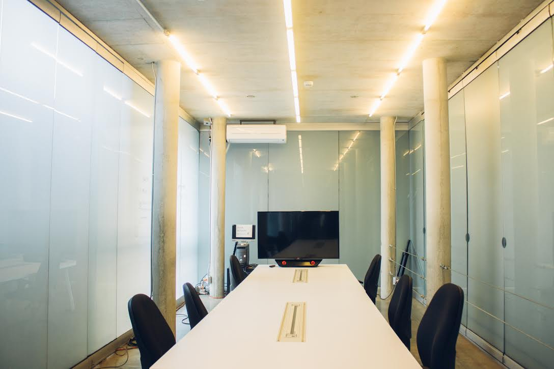 Foto frontal del mezanine del MAMM un espacio para alquilar