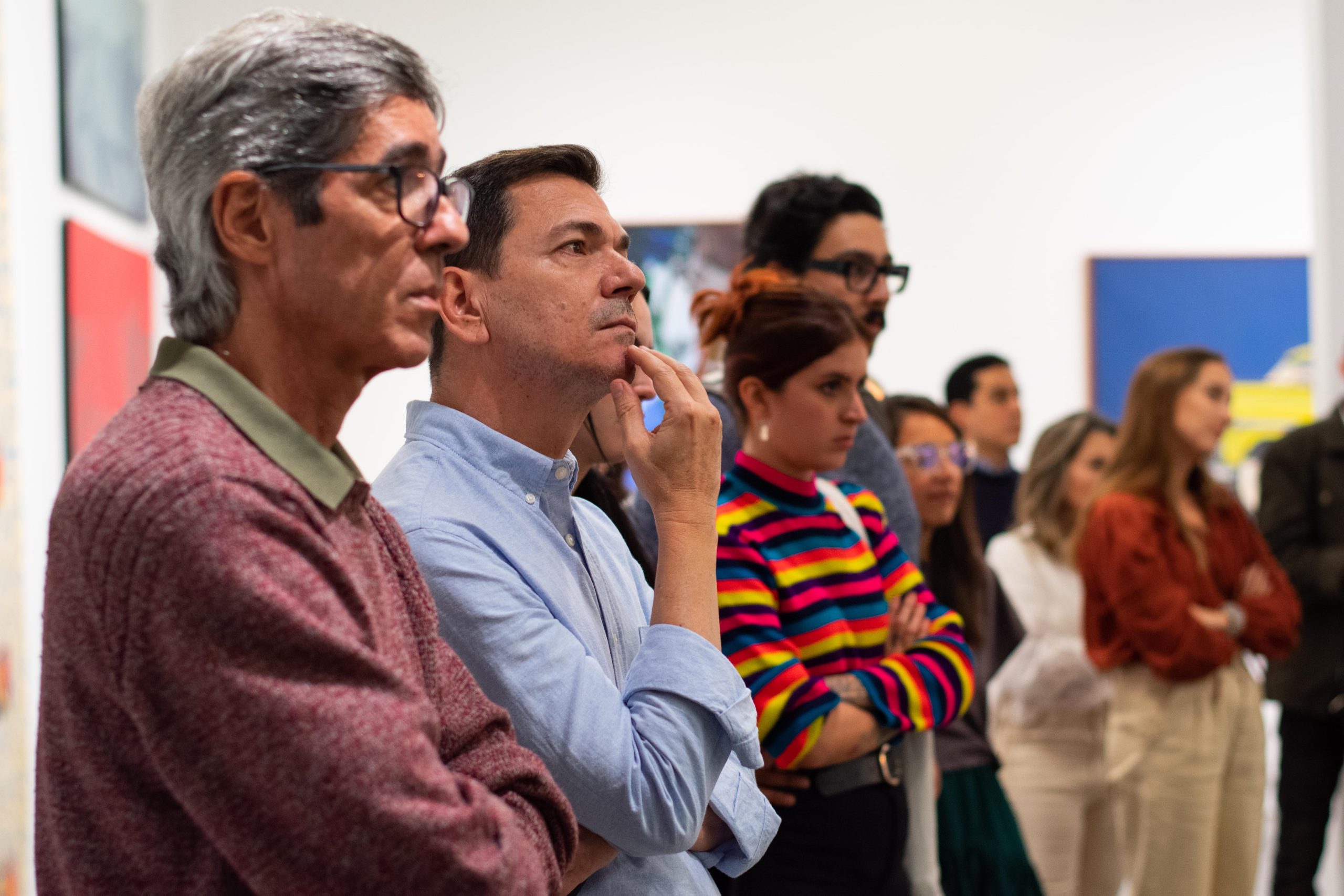 Amigos MAMM asistentes al lanzamiento de Colección MAMM