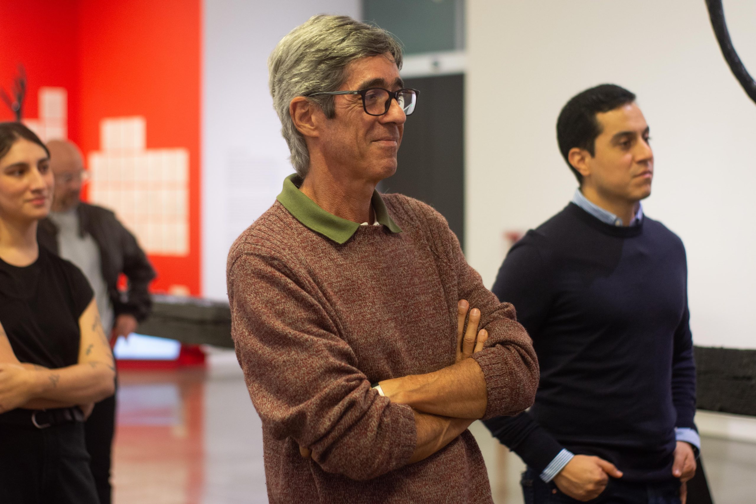 Asistentes a la visita exclusiva de Amigos MAMM