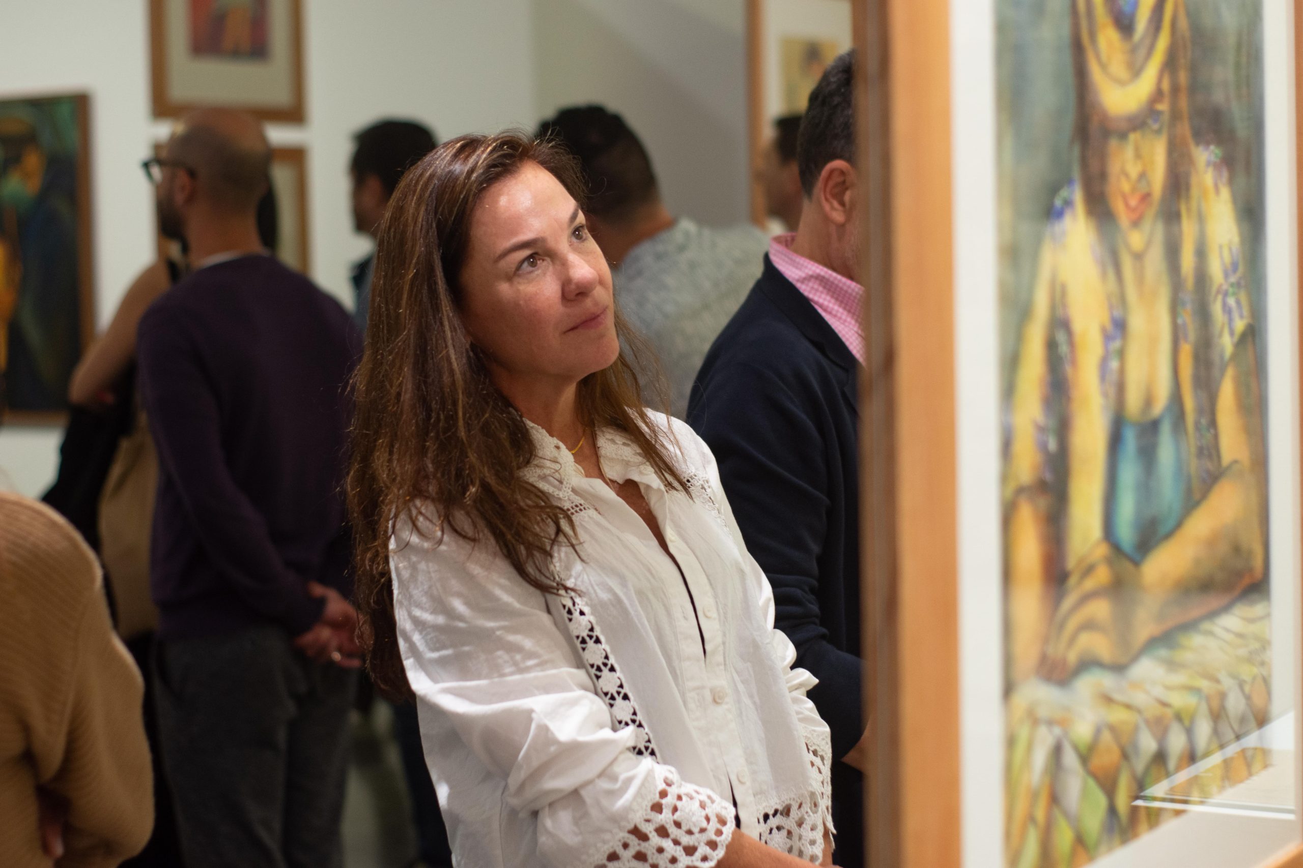 Asistente a la visita exclusiva de Amigos MAMM