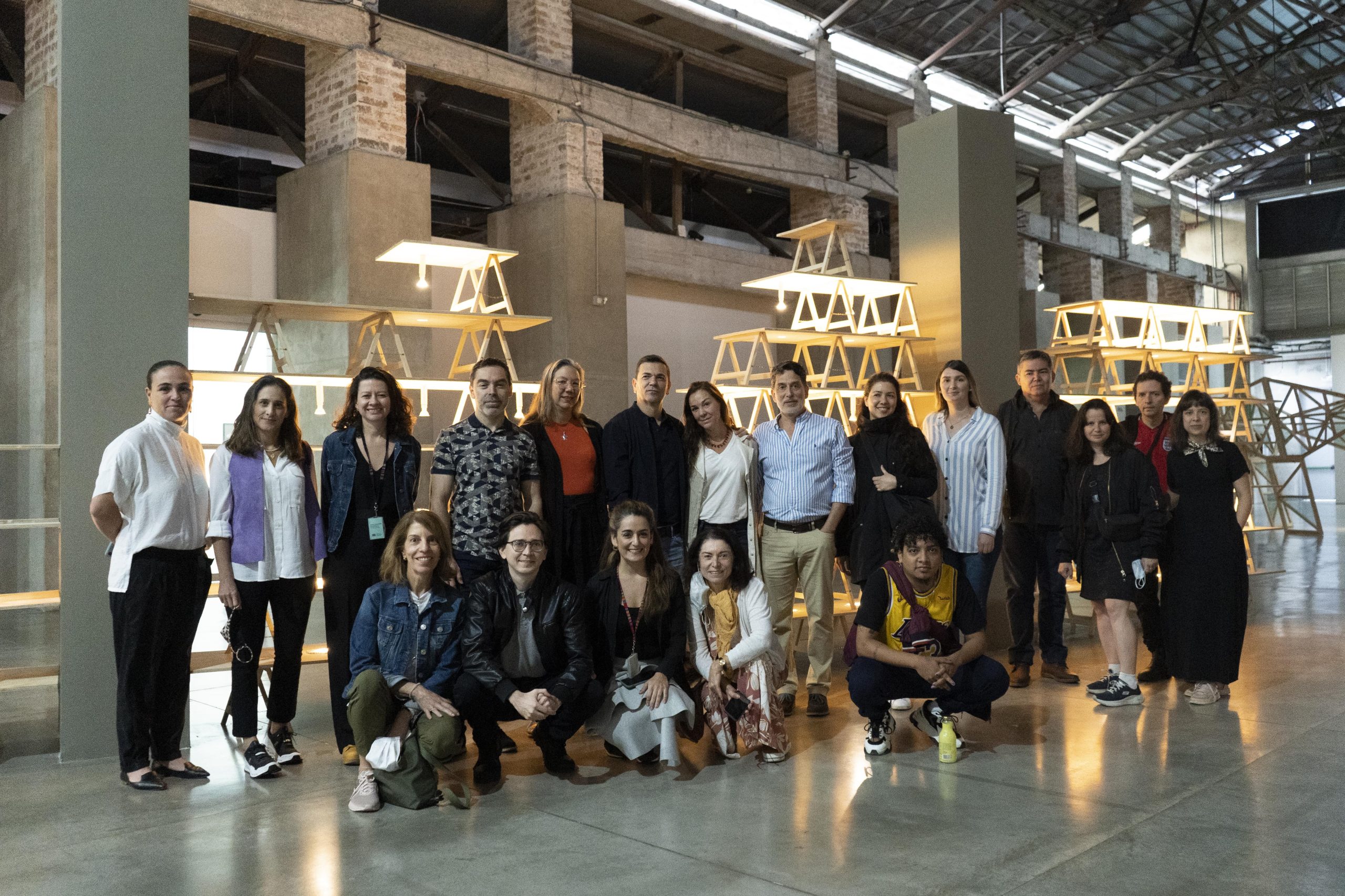 Amigos MAMM en visita exclusiva