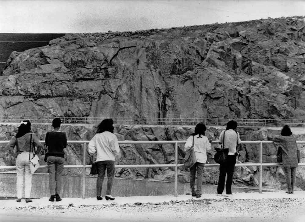 Visita de los organizadores del evento con prensa local