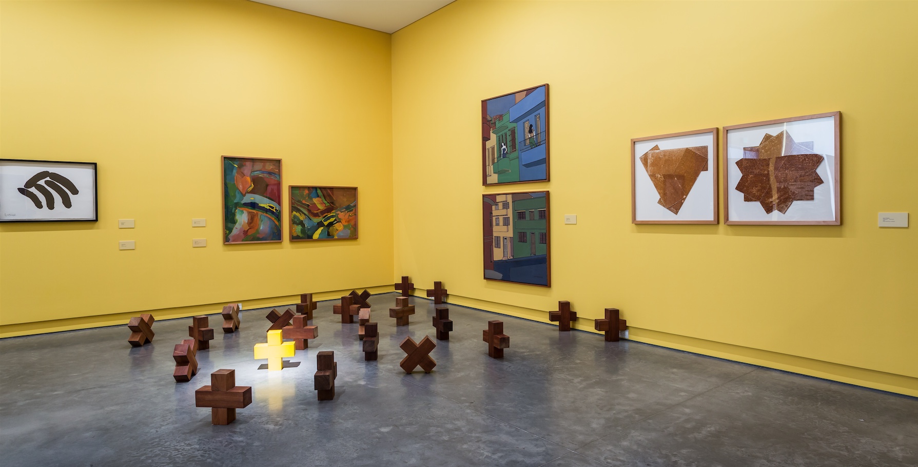 Exposición Año cero Colección del MAMM cuadros