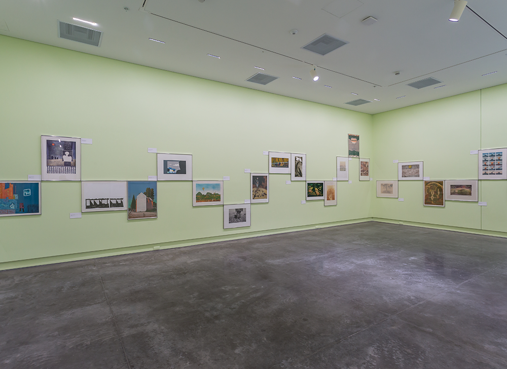 Exposición Paisaje Portafolios AGPA cuadros diagonal