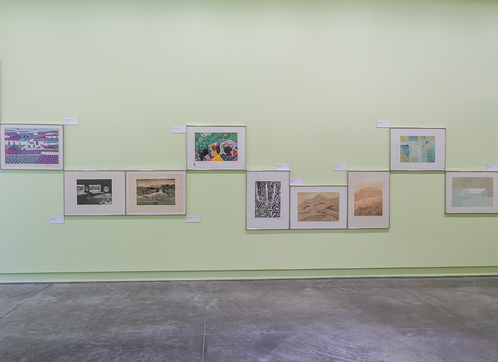 Exposición Paisaje Portafolios AGPA cuadros