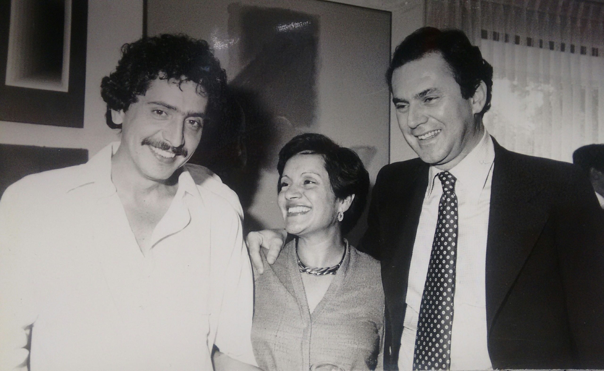 Alberto Sierra, Sonia Olaya y Horacio Arango