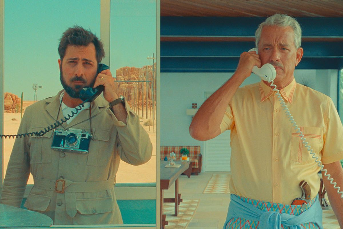 Fotograma de la película Asteroid City de Wes Anderson