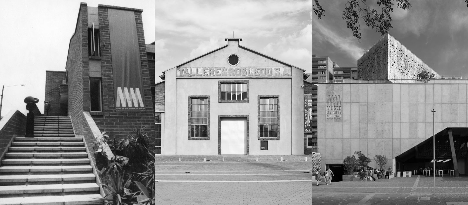 Fachadas del Museo de Arte Moderno de Medellin