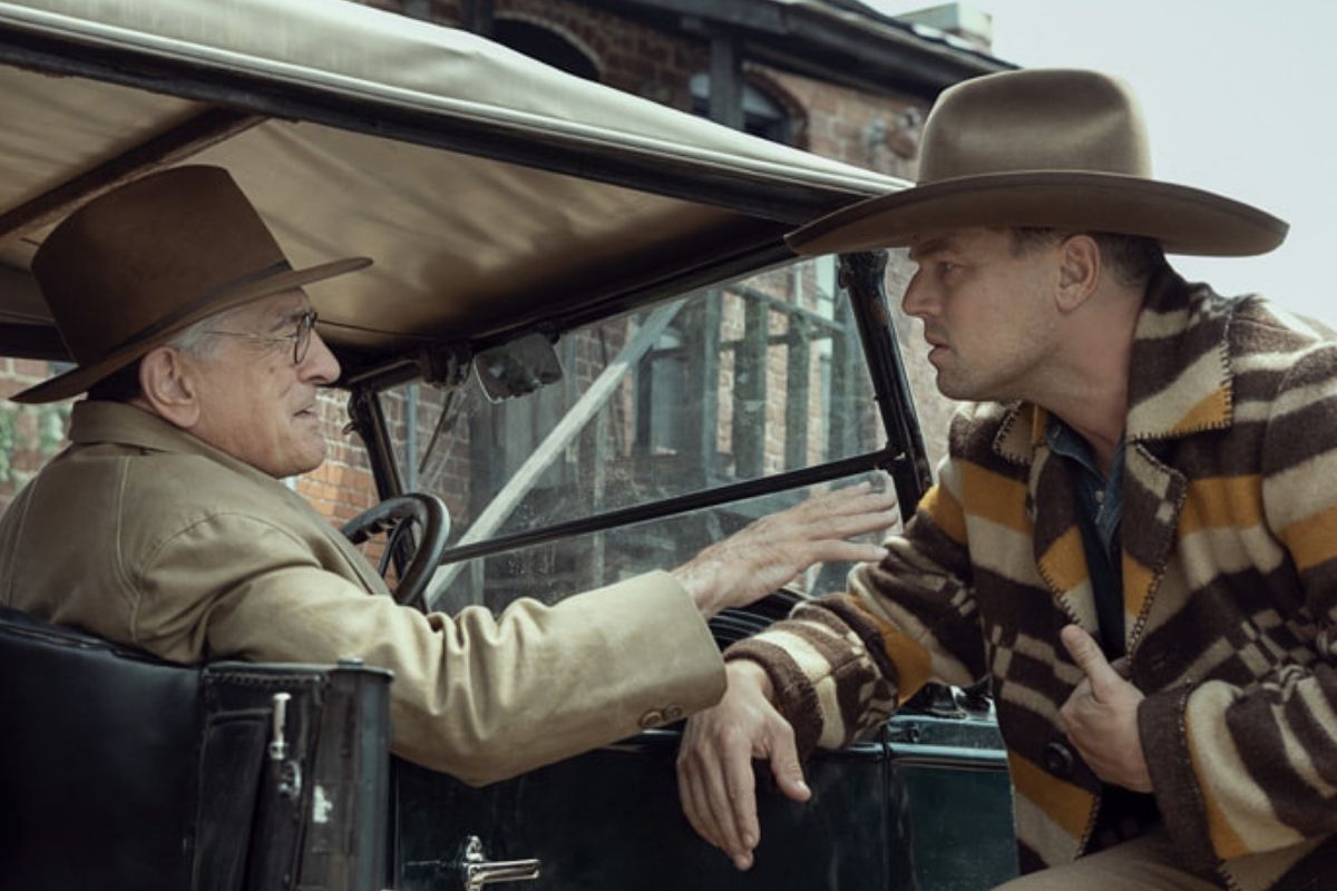 fotograma de la película Killers of the flower moon