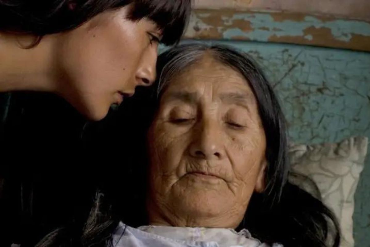 Fotograma de la película La teta asustada