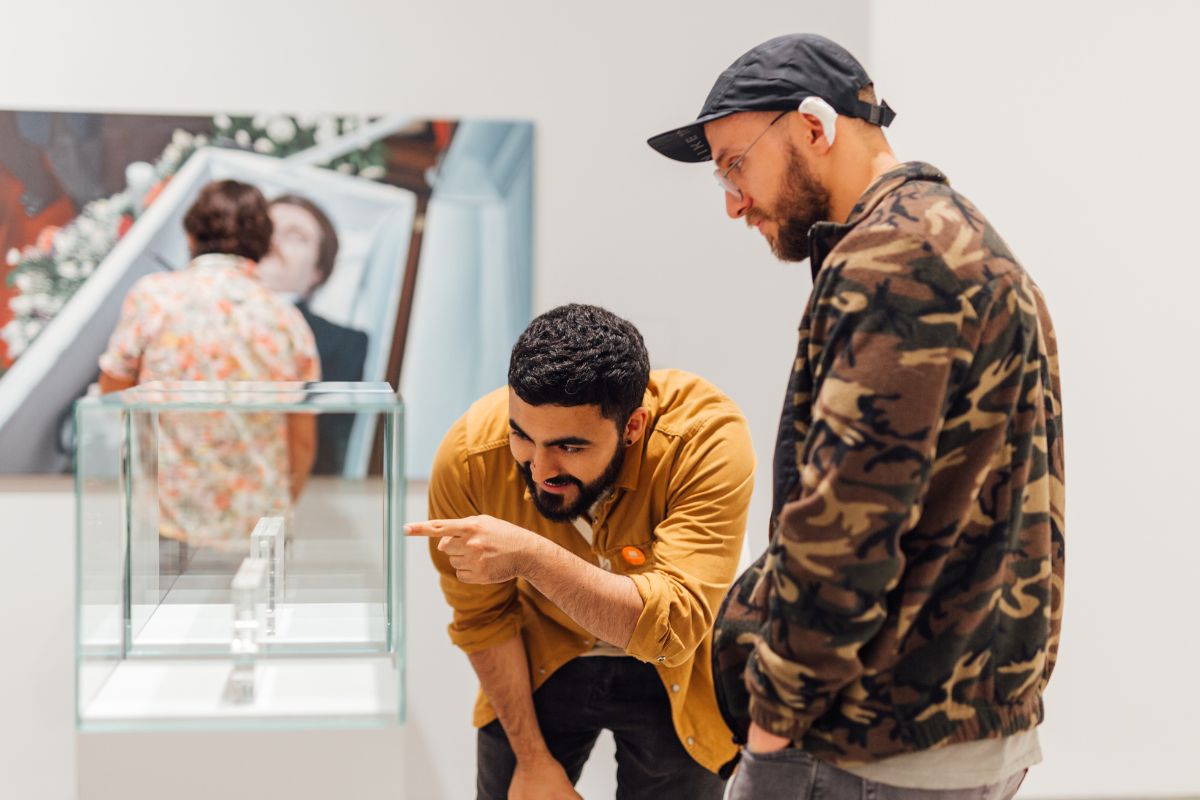 Hombres en exposición MAMM