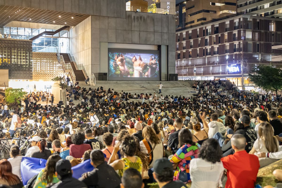 Fotografía de cine al aire libre en Noche Extendida