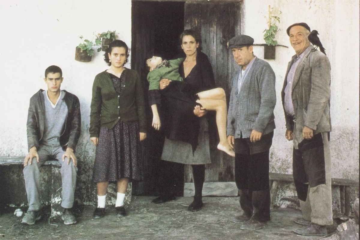 Fotograma película Los santos inocentes