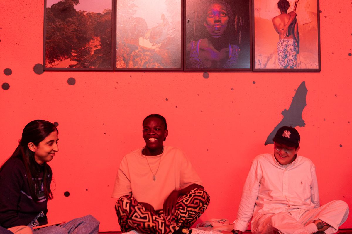 Fotografía en la exposición Kalabongó