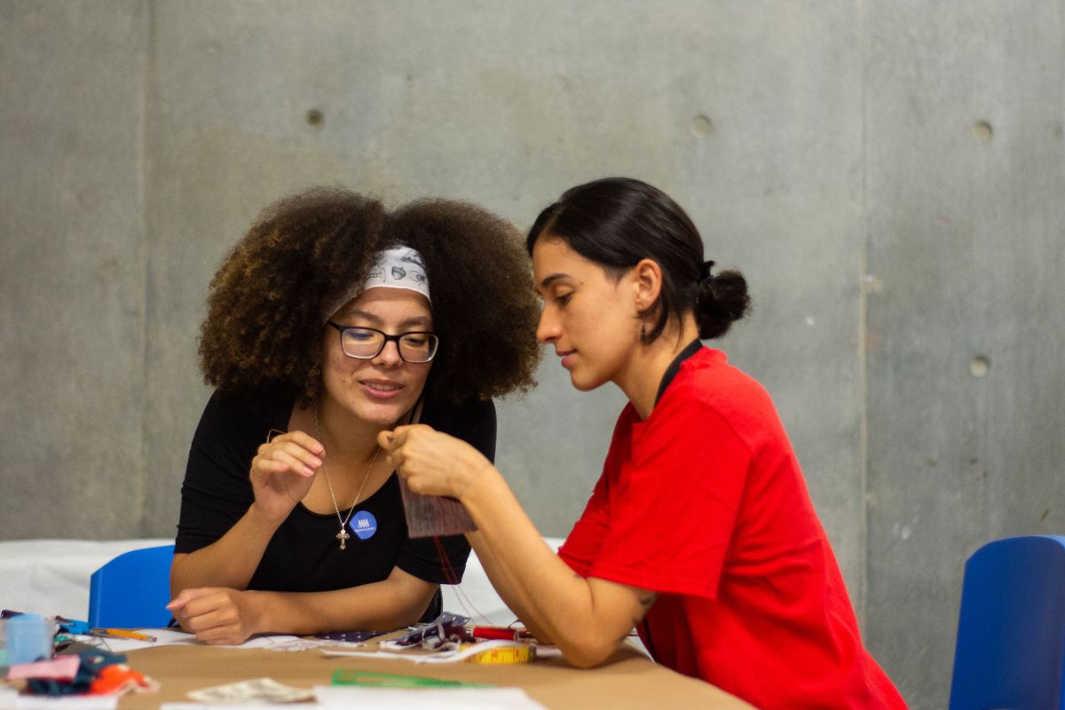 Foto de taller con mediadores