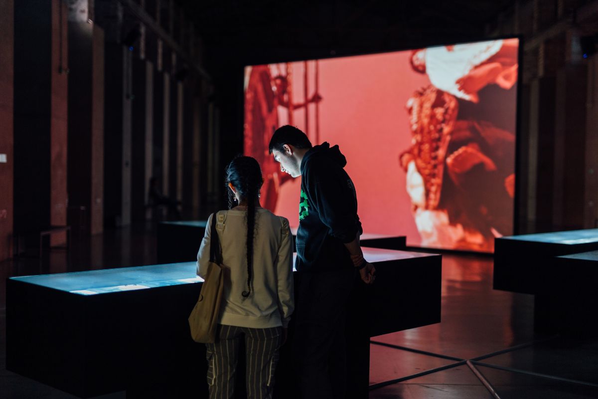 Fotografía de visitante en Correspondences