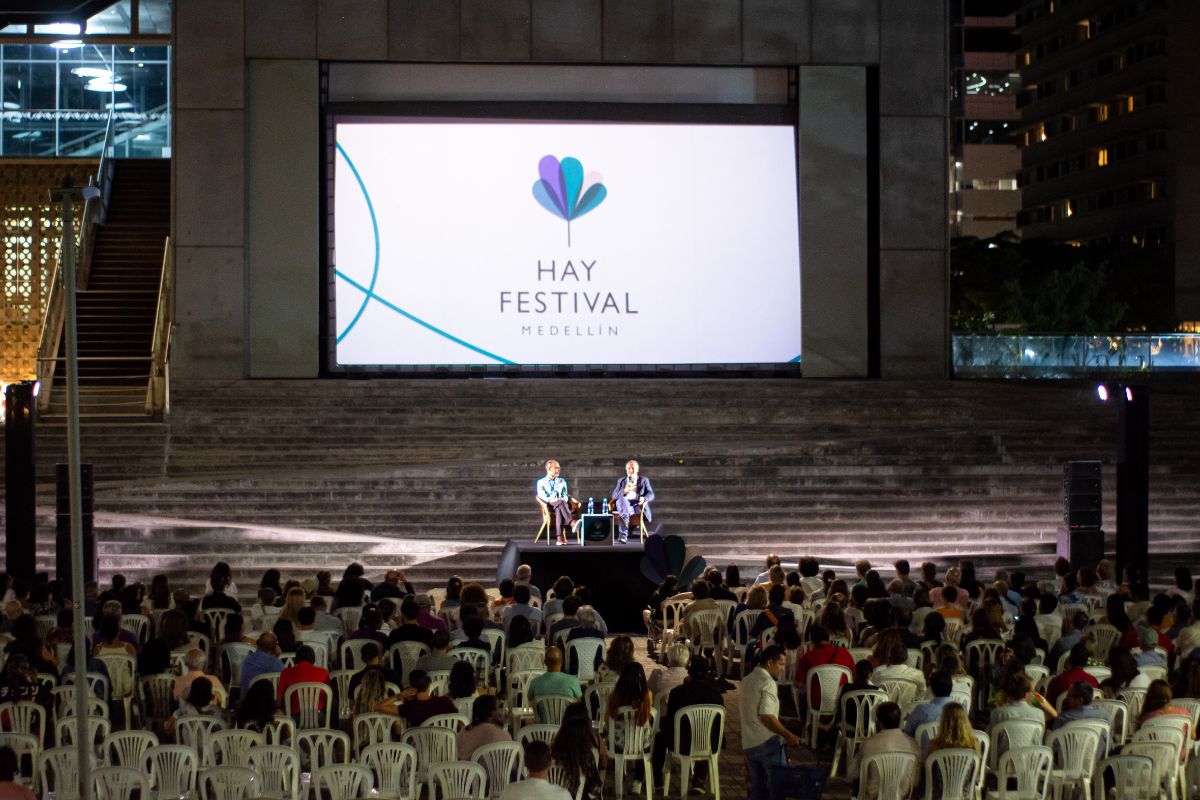 Fotografía del Hay Festival Medellín 2024