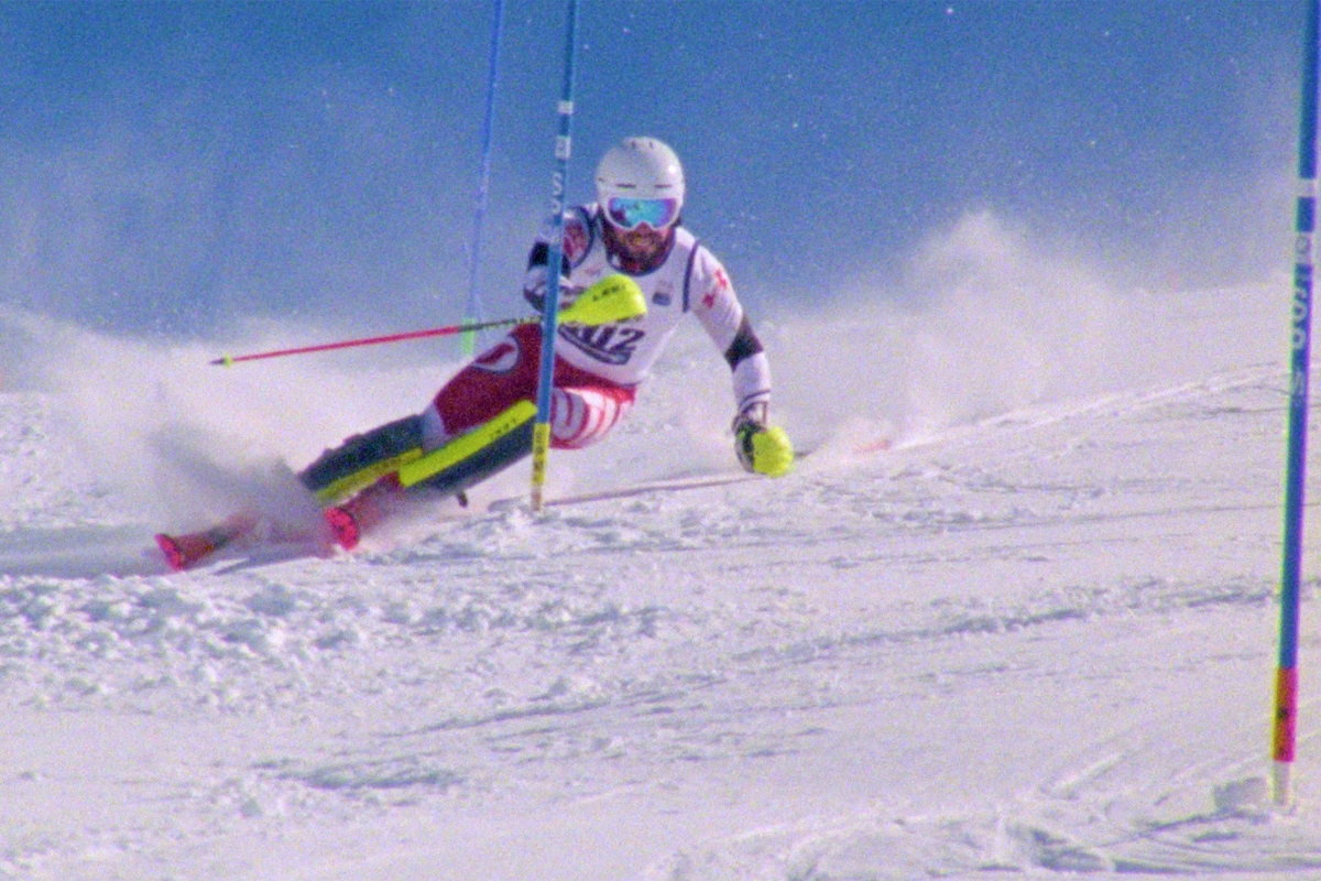 Fotograma de la película Esquí