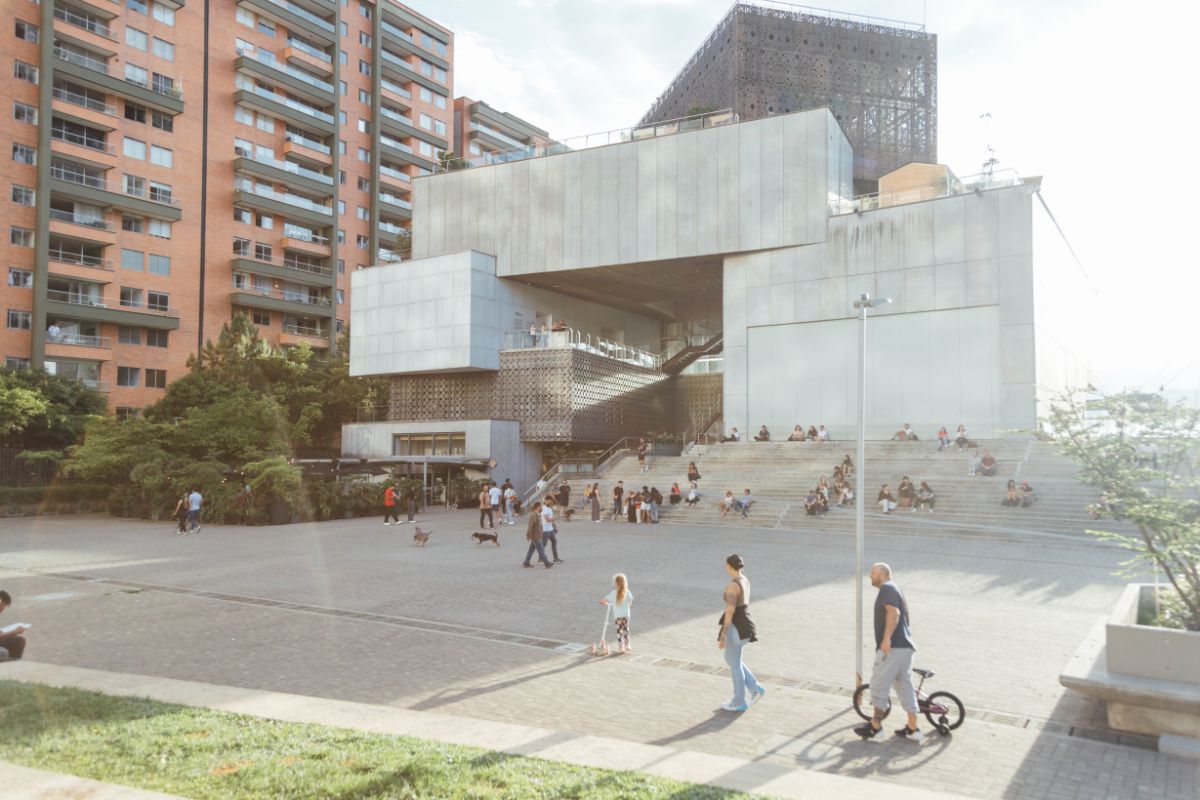 Fotografía de fachada del museo