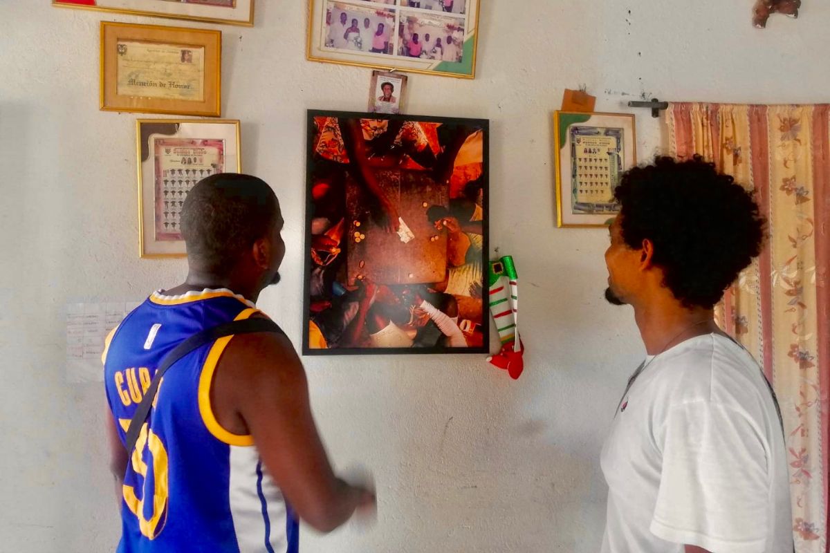 Fotografía de Kalabongó en San Basilio de Palenque