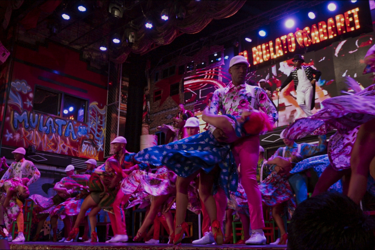 Fotograma de la película La salsa vive