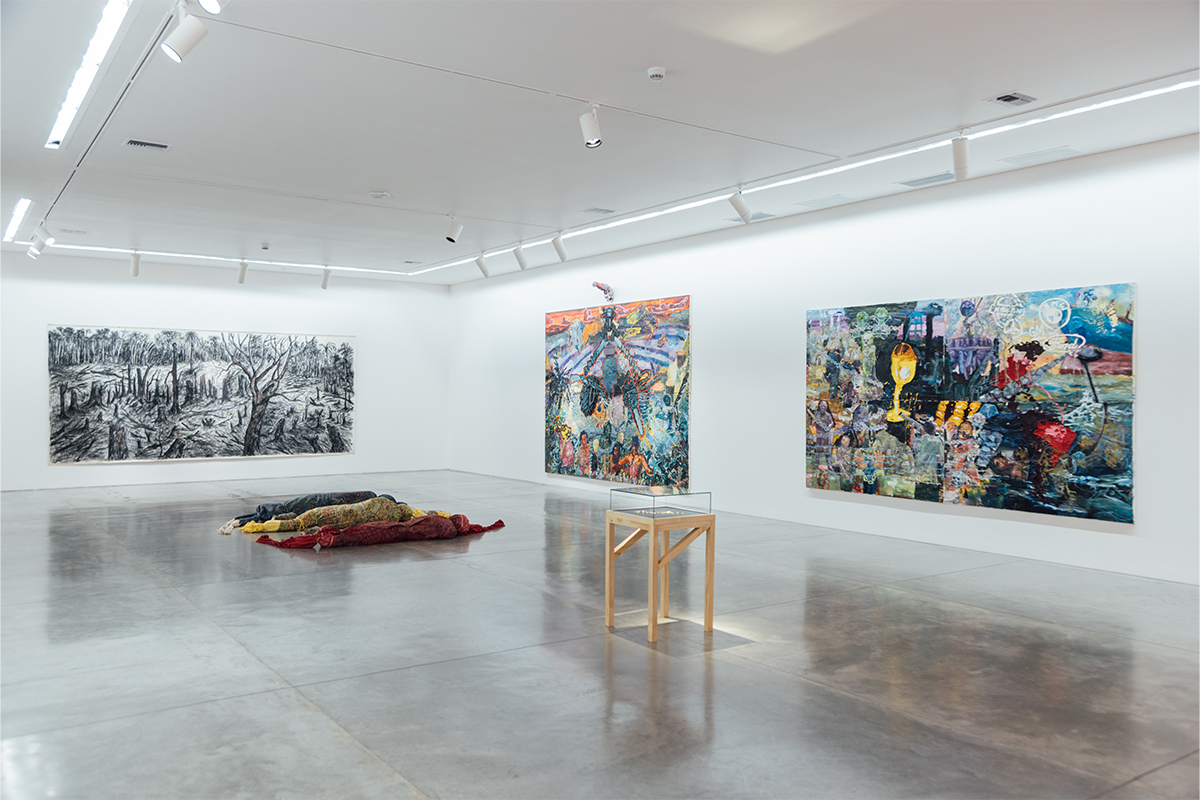 Fotografía de la exposición Bubuia