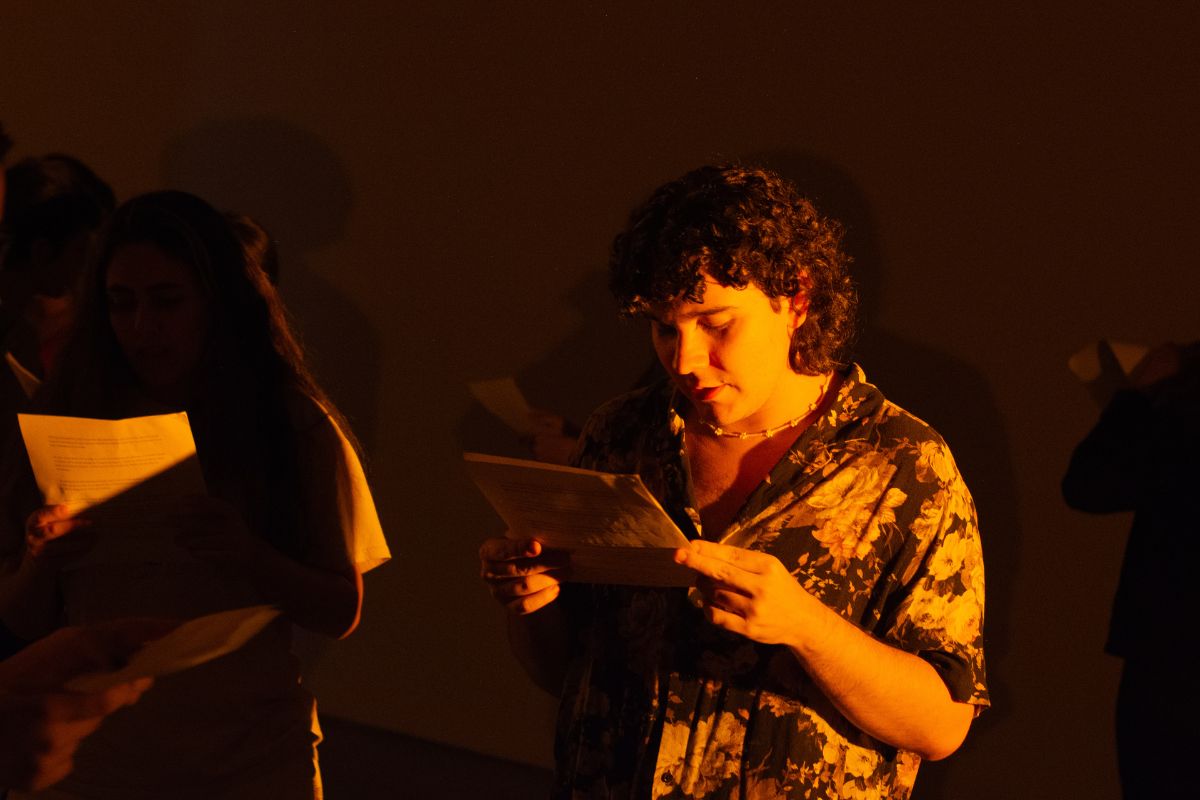 Fotografía de asistente a un taller