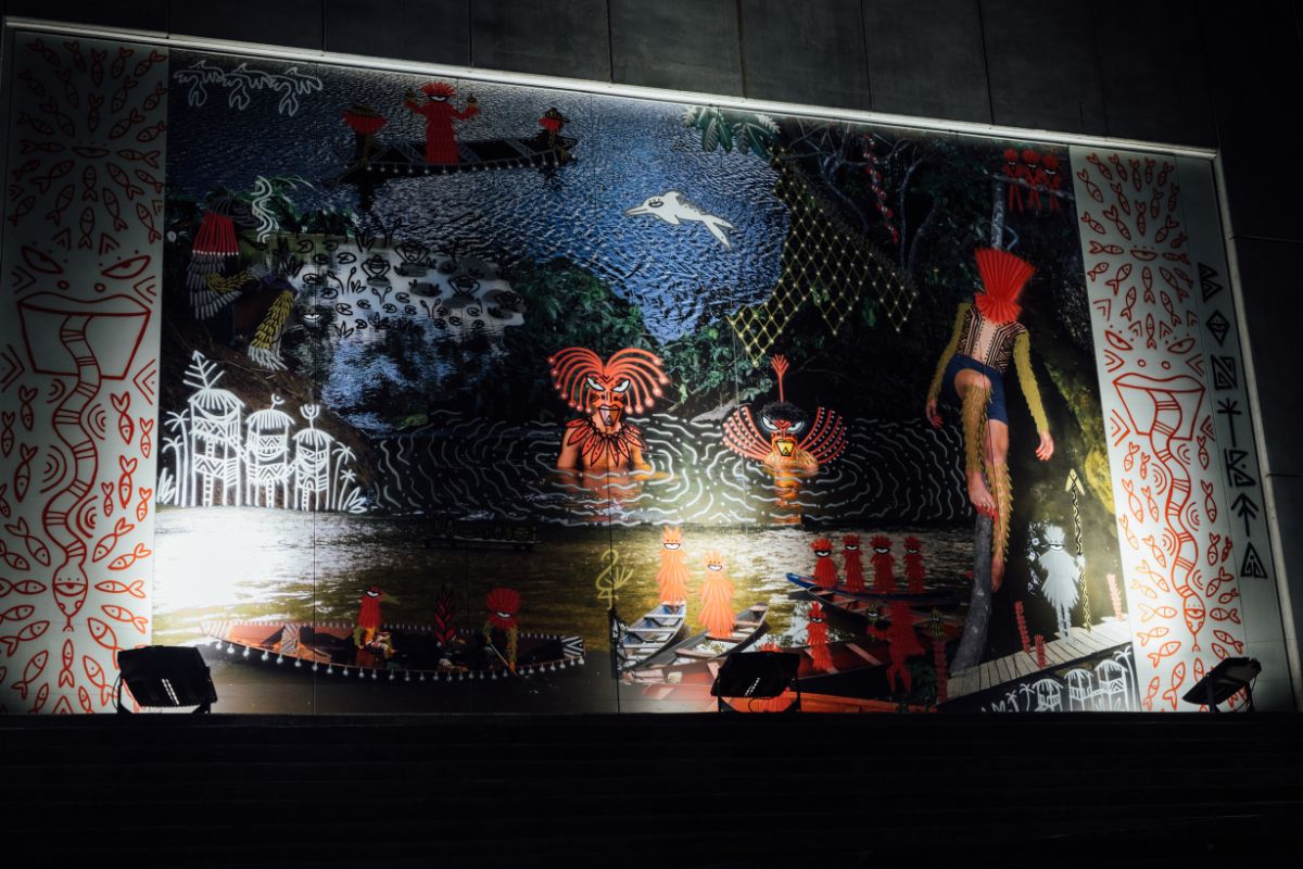 Fotografía mural bubuia