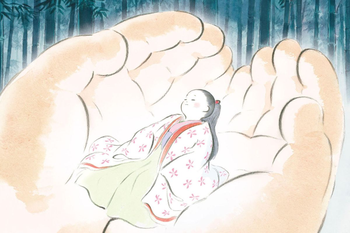 Fotograma de la película El cuento de la Princesa Kaguya