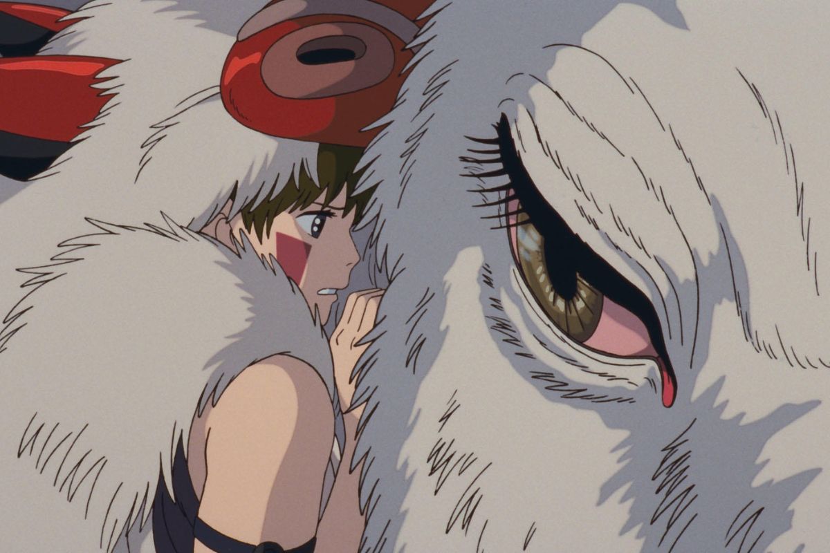 Fotograma de la película La princesa Mononoke