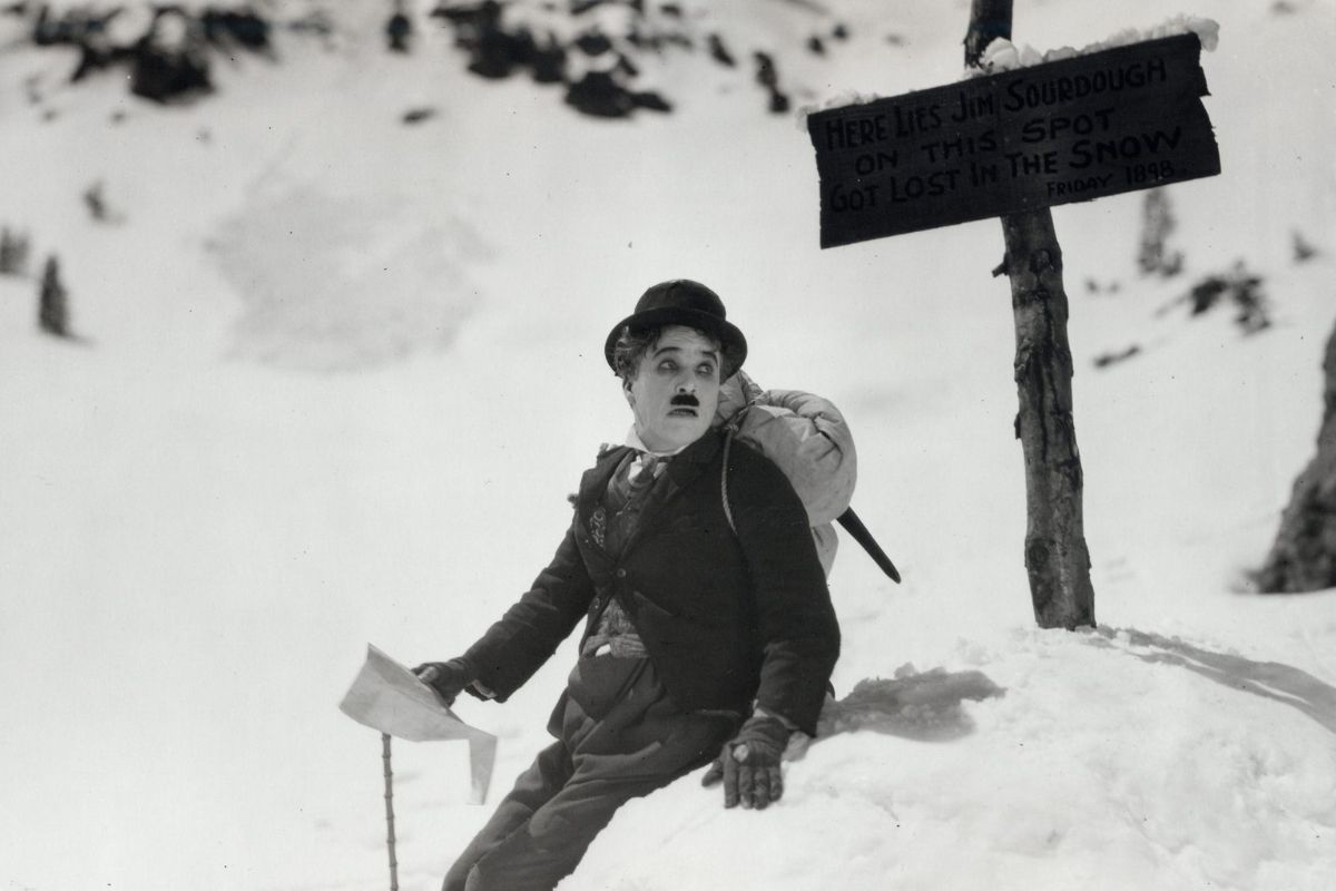 Fotograma de la película La quimera del oro