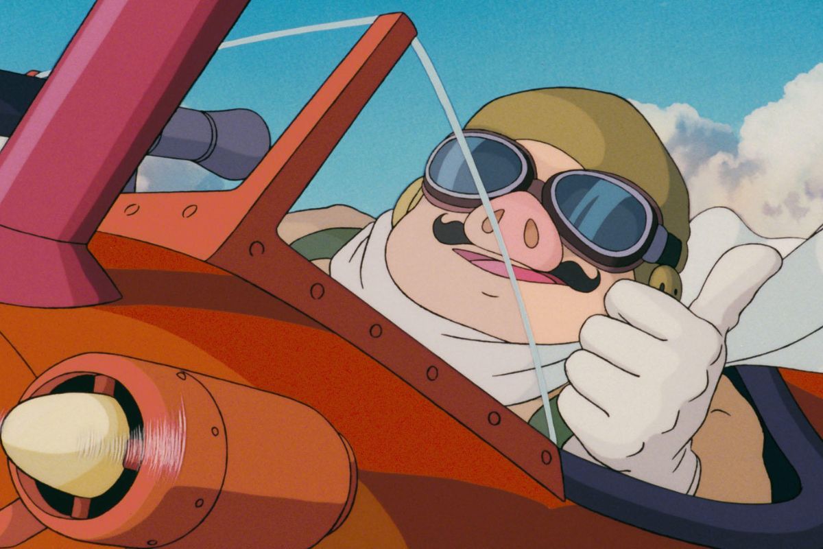 Fotograma de la película Porco Rosso