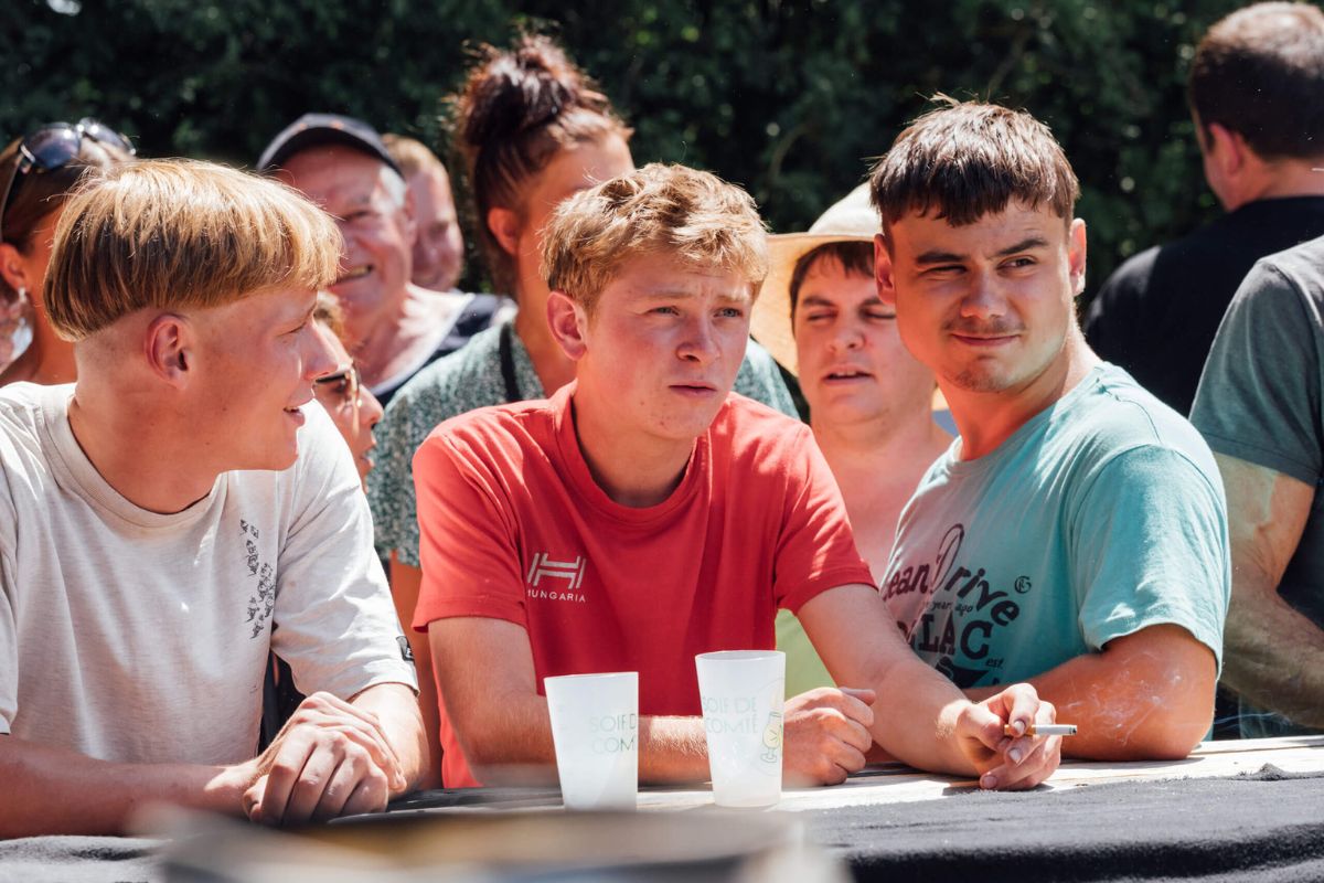 Fotograma de la película Viva la vida